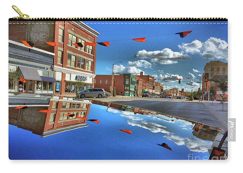 Featured Zip Pouch featuring the photograph Another Pennsylvania Avenue by Jenny Revitz Soper
