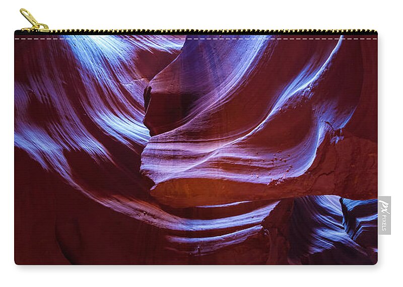 Landscape Zip Pouch featuring the photograph The Natural Sculpture 4 by Jonathan Nguyen