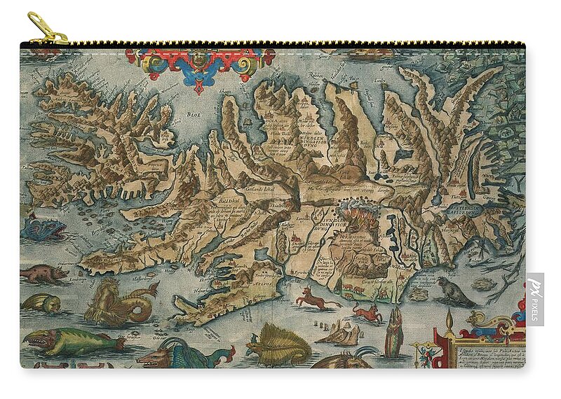 antique-maps-old-cartographic-maps-antique-map-of-iceland-monsters-of-islandia-studio-grafiikka