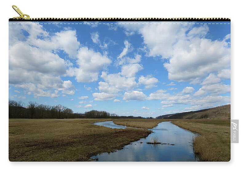 Nature Zip Pouch featuring the photograph April Day by Azthet Photography