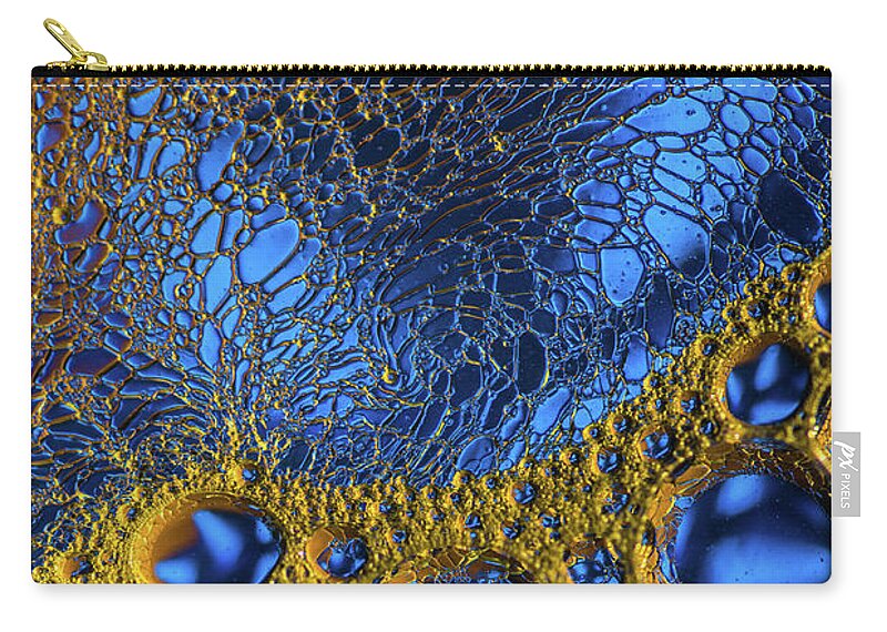 Water Zip Pouch featuring the photograph Aqua Treasure by Bruce Pritchett