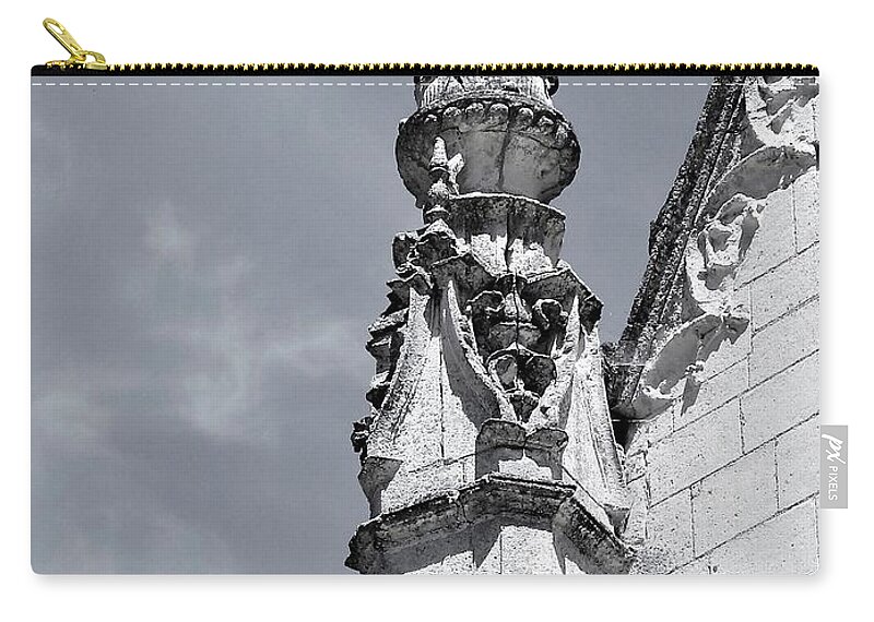 Architecture Zip Pouch featuring the photograph Art and History by Cristina Stefan