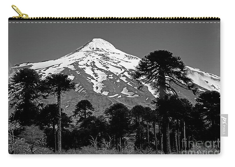 Volcano Zip Pouch featuring the photograph Argentina_1-5 by Craig Lovell
