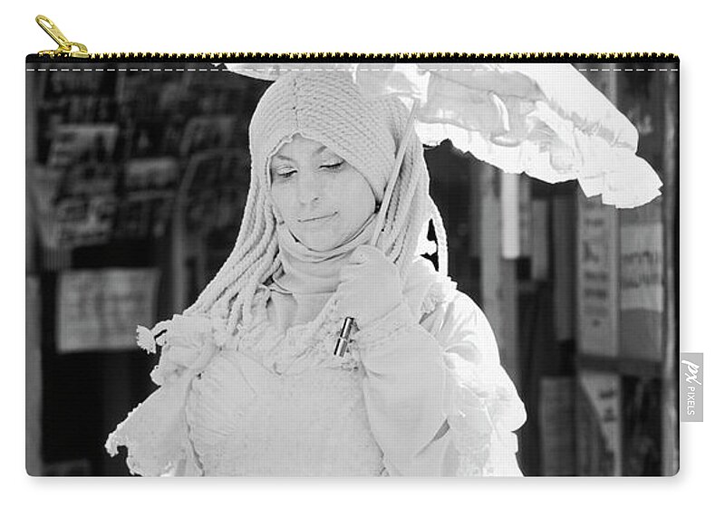 White Zip Pouch featuring the photograph Argentina_48-16 by Craig Lovell