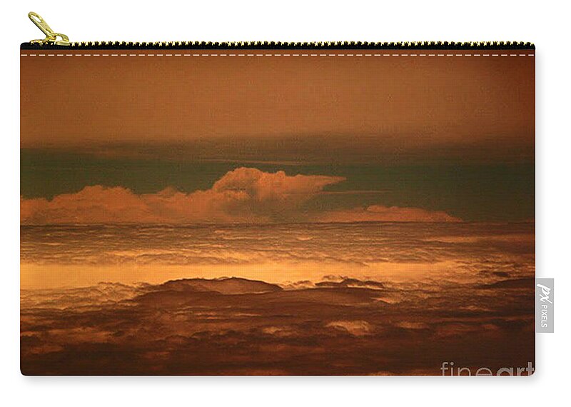 Couds Zip Pouch featuring the photograph Arizona Cloudscape I by Angela L Walker