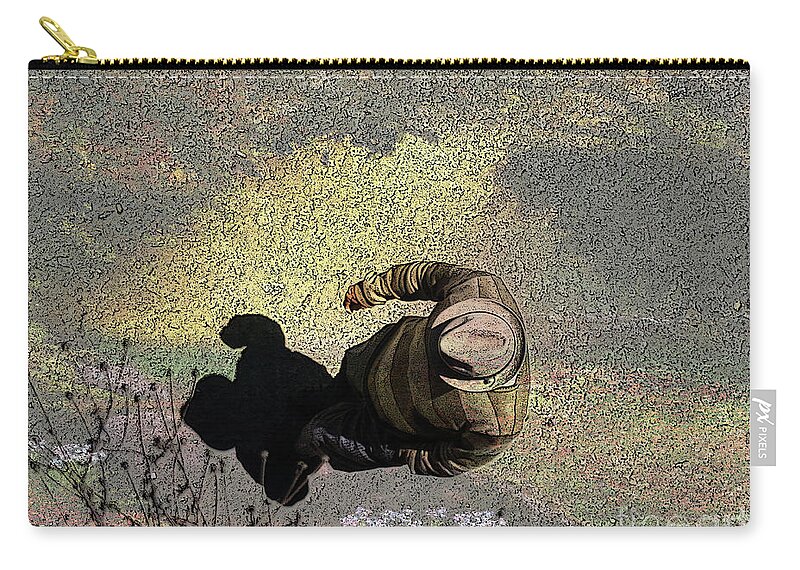 Time Zip Pouch featuring the photograph Around 2pm Near The Equator by Al Bourassa