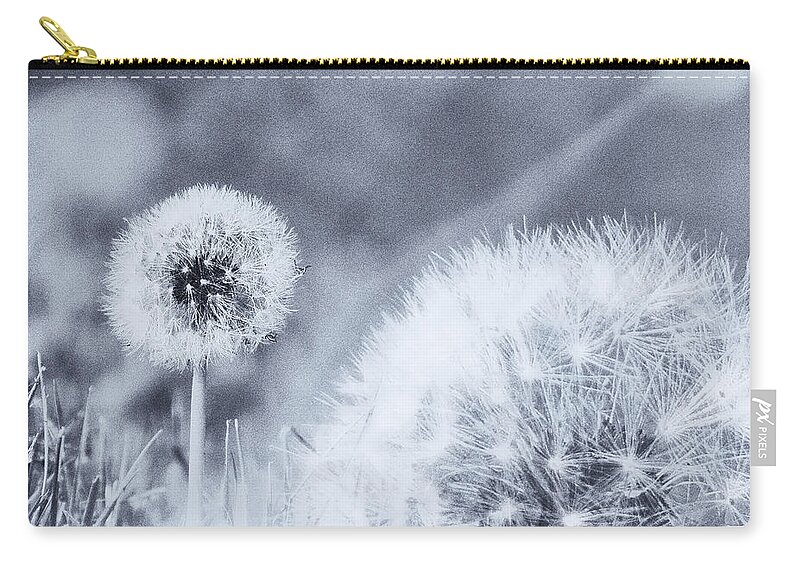Dandelion Zip Pouch featuring the photograph Around The Meadow 2 by Jaroslav Buna