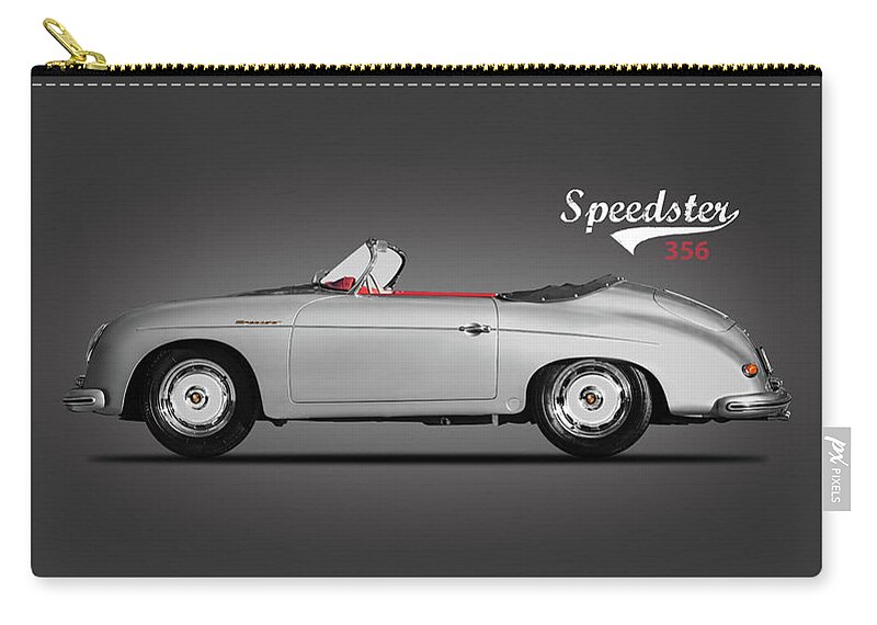 Porsche 356 Carry-all Pouch featuring the photograph The 356A Speedster by Mark Rogan