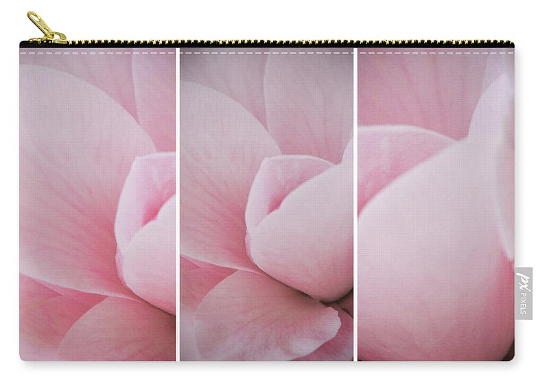 Flower Zip Pouch featuring the photograph The Sum of the Parts by Linda Lees