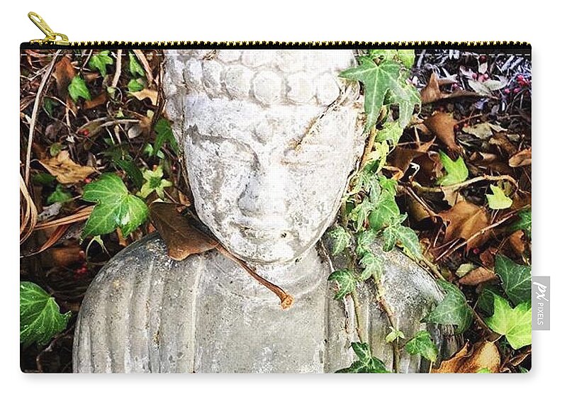 Buddha Carry-all Pouch featuring the photograph As One by Denise Railey