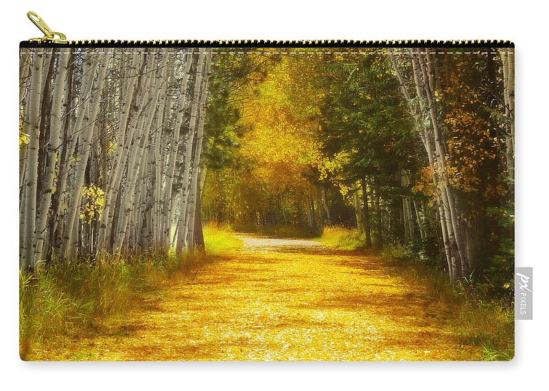 Aspens Carry-all Pouch featuring the photograph Say You'll Follow Me by Amanda Smith