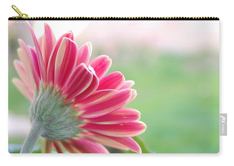 Flower Zip Pouch featuring the photograph Aspiring by Amy Fose