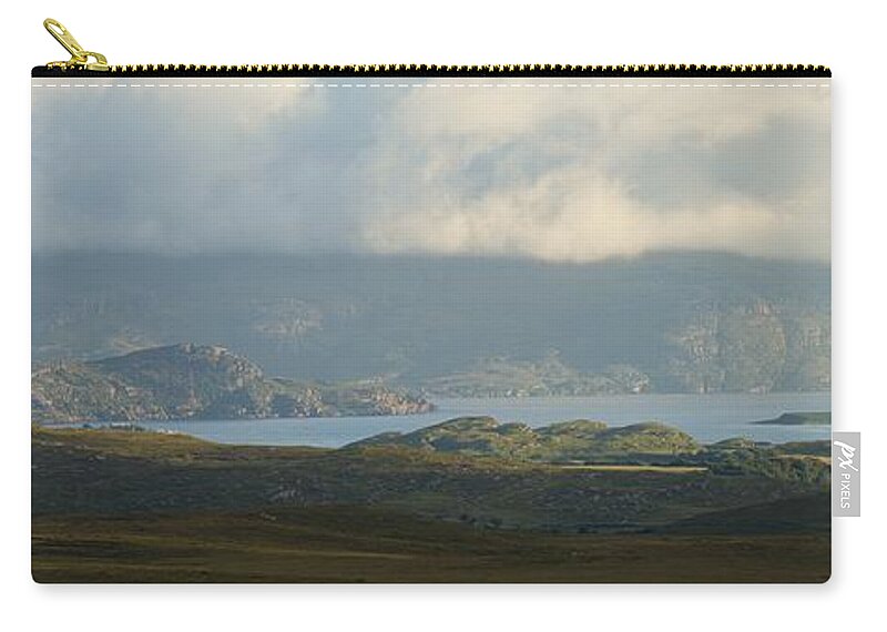 Assynt Zip Pouch featuring the photograph Assynt by Stephen Taylor