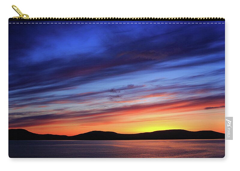 Ireland Zip Pouch featuring the photograph Closing Of The Day by Aidan Moran