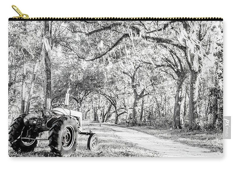 At The Ranch Zip Pouch featuring the photograph At the Ranch by Kathy Paynter