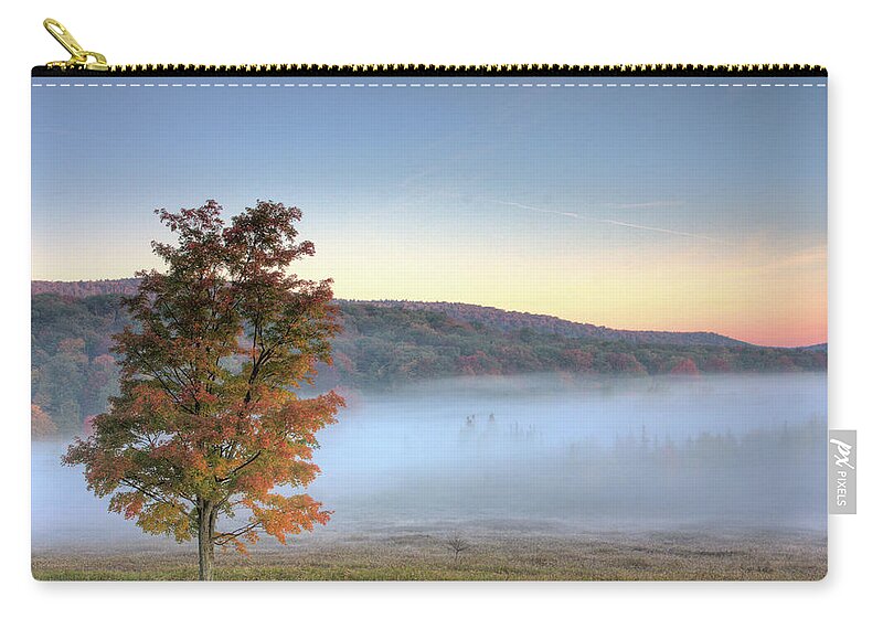 West Virginia Zip Pouch featuring the photograph Autumn in Canaan Valley WV by Jack Nevitt