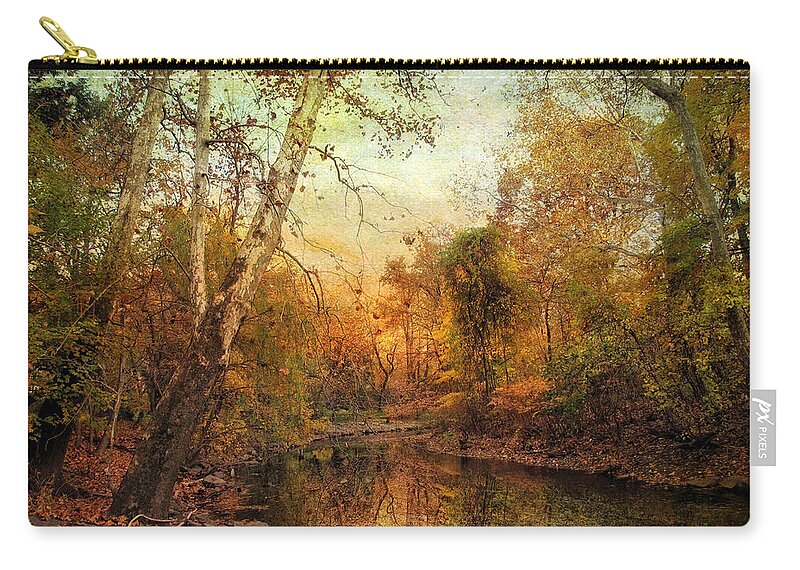 Autumn Zip Pouch featuring the photograph Autumnal Tones by Jessica Jenney