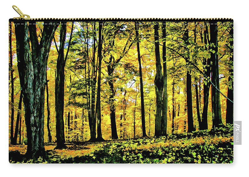 Autumn Carry-all Pouch featuring the photograph Autumn's Glow by Monroe Payne