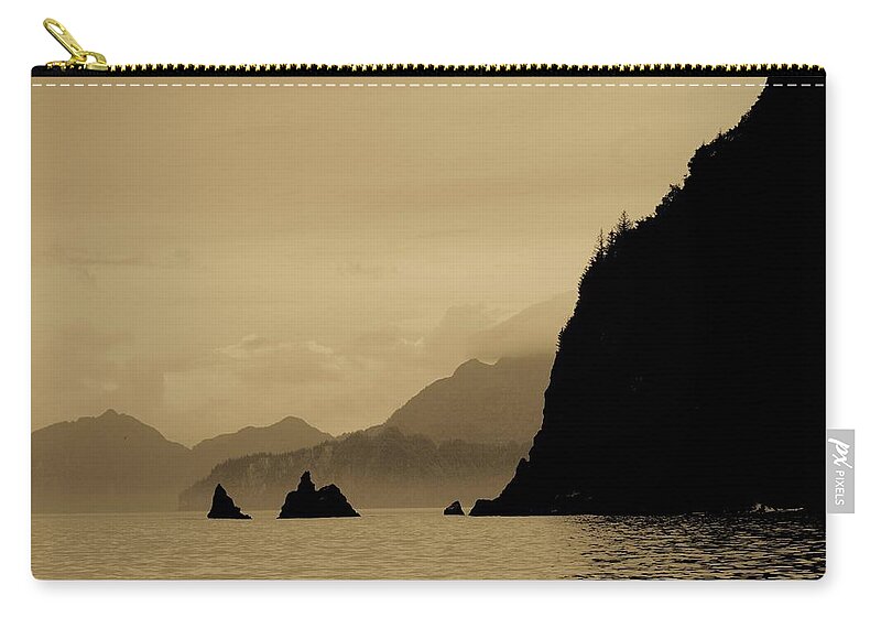 Avalon Zip Pouch featuring the photograph Avalon by Patricia Dennis