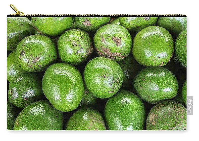 Food Carry-all Pouch featuring the photograph Avocados 243 by Michael Fryd