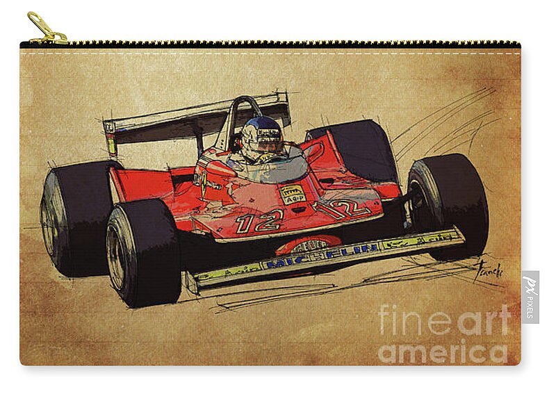Ayrton Senna Quote Ferrari F1 Race Car Red Ferrari Racing Carry All Pouch For Sale By Drawspots Illustrations