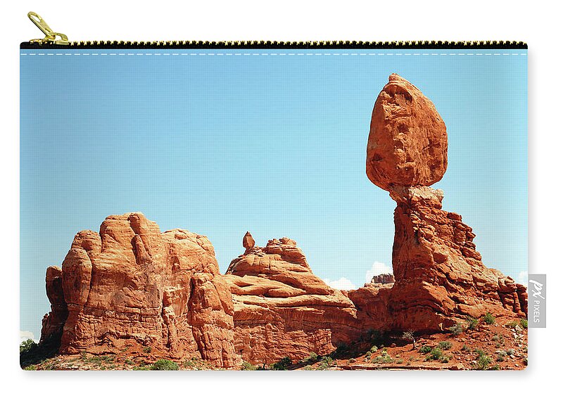 Balance Zip Pouch featuring the photograph Balance by Nicholas Blackwell