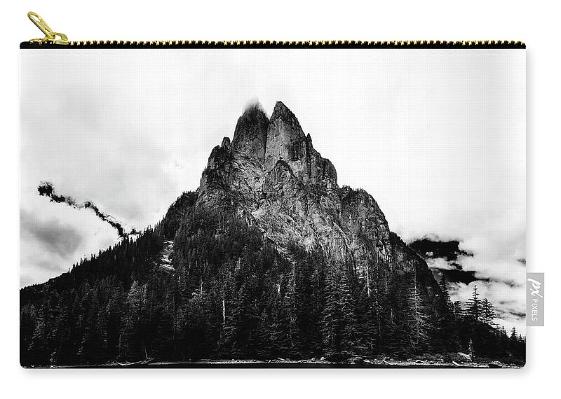 Epic Zip Pouch featuring the photograph Baring Mountain by Pelo Blanco Photo