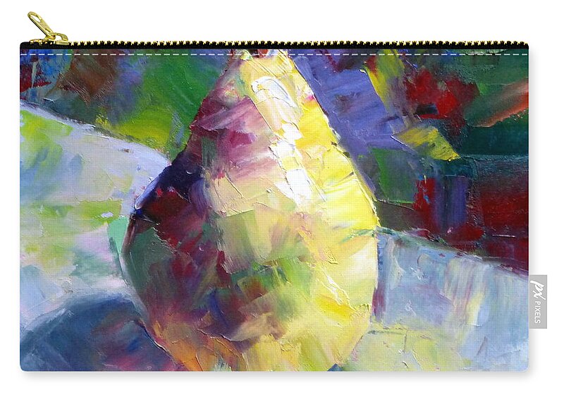 Still Life Zip Pouch featuring the painting Bartlett #4 by Susan Woodward