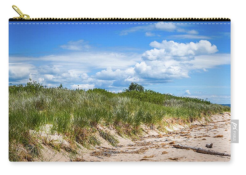 Landscape Carry-all Pouch featuring the photograph Beach by Lester Plank