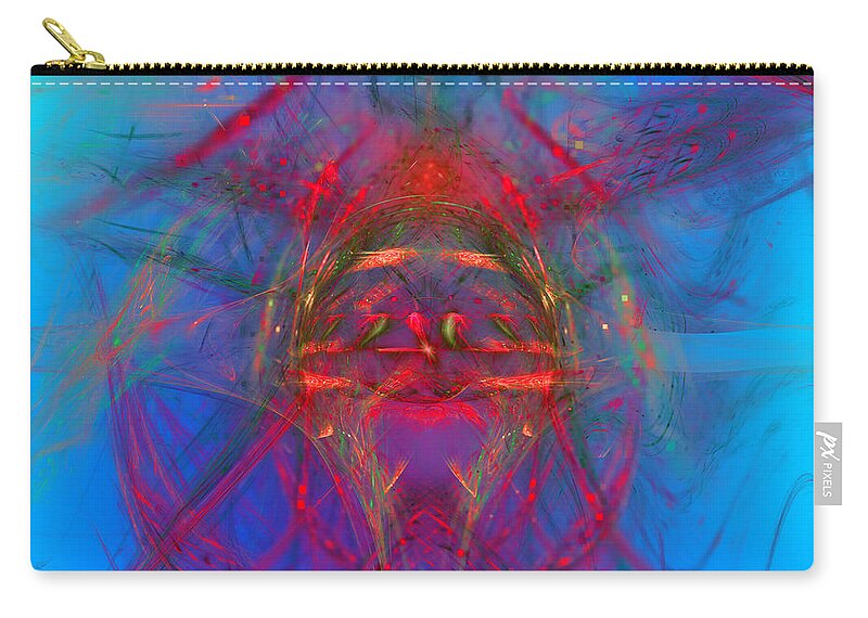 Art Zip Pouch featuring the digital art Beautiful Minds by Jeff Iverson