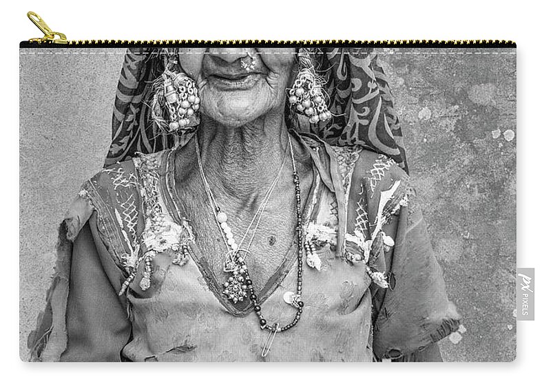 Asia Zip Pouch featuring the photograph Beauty before age. by Usha Peddamatham