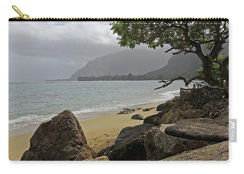 Before The Rain Zip Pouch featuring the photograph Before the Rain by Jennifer Robin