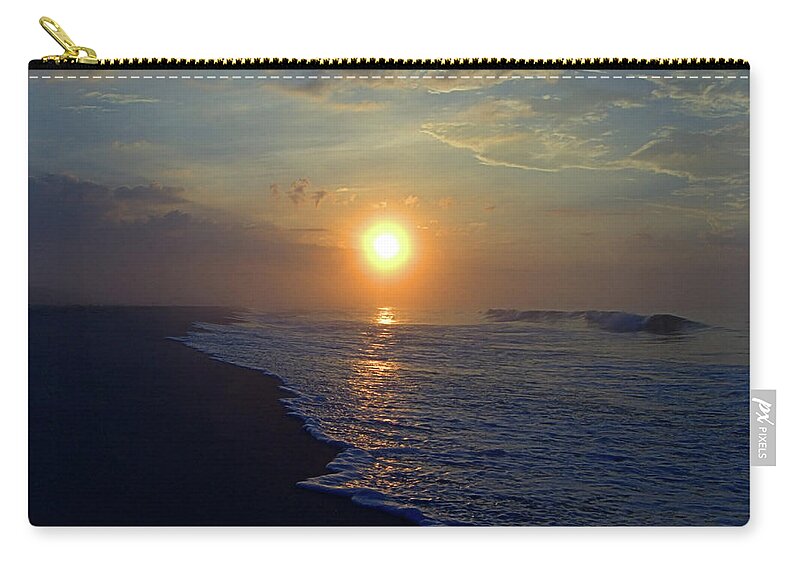 Seas Zip Pouch featuring the photograph Beginnings by Newwwman