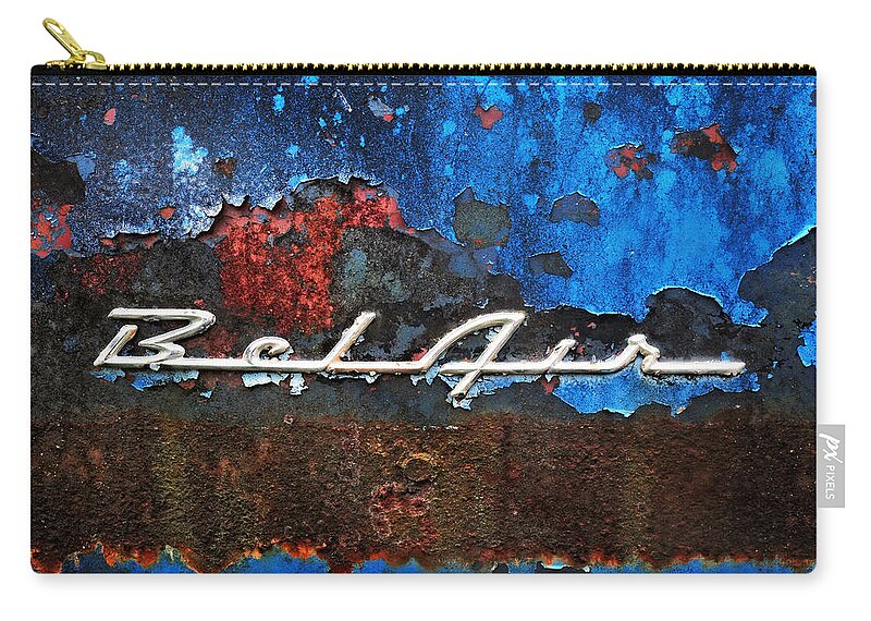 1957 Zip Pouch featuring the photograph Bel Air by Ken Smith