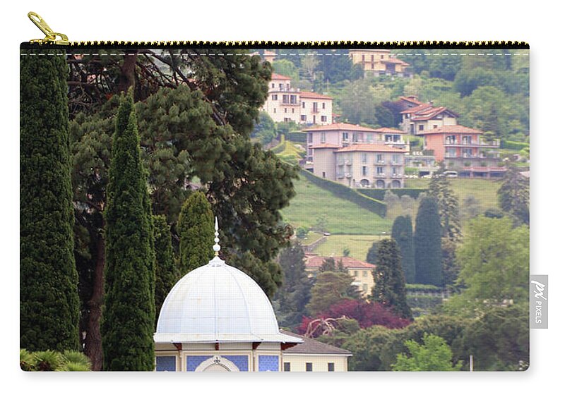 Italy Zip Pouch featuring the photograph Bellagio 8341 by Jack Schultz