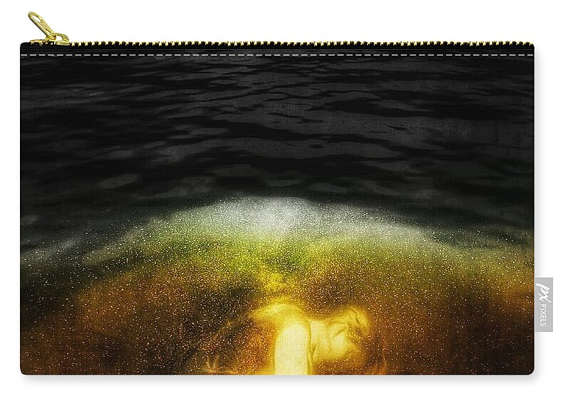  Zip Pouch featuring the photograph Beneath Your Dignity by Jessica S