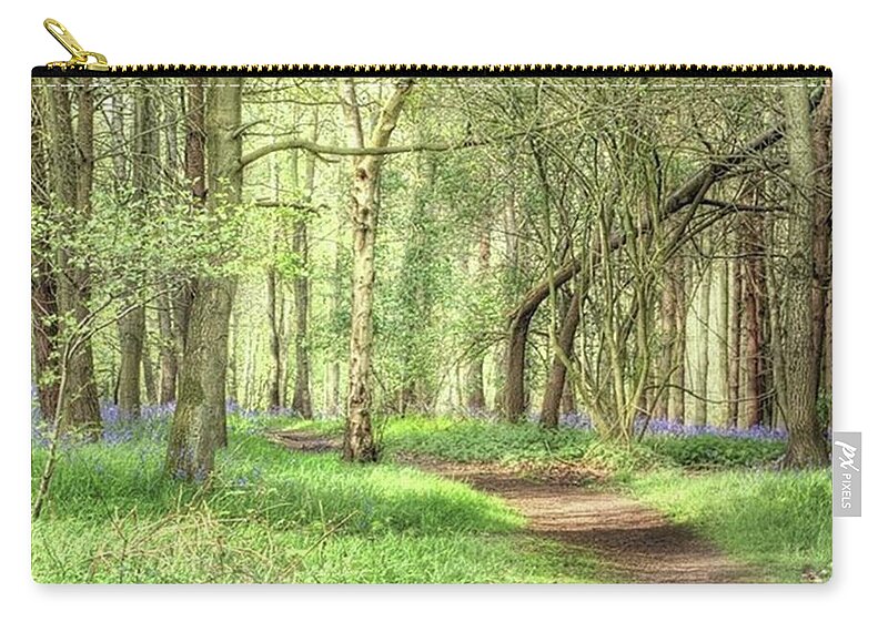 Nature Carry-all Pouch featuring the photograph Bentley Woods, Warwickshire
#landscape by John Edwards