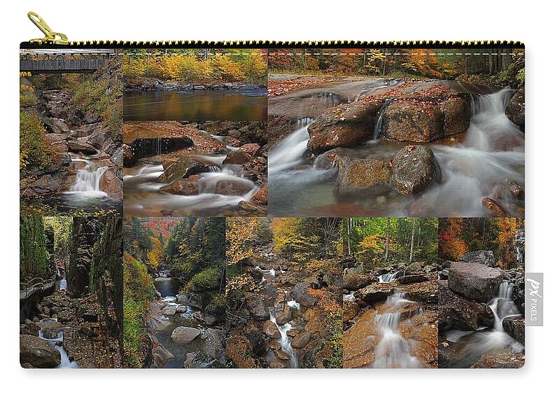 Fine Art Photography Zip Pouch featuring the photograph Best of New Hampshire Photography by Juergen Roth