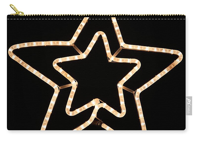 Christmas Zip Pouch featuring the photograph Bethlehem Star by Unknown
