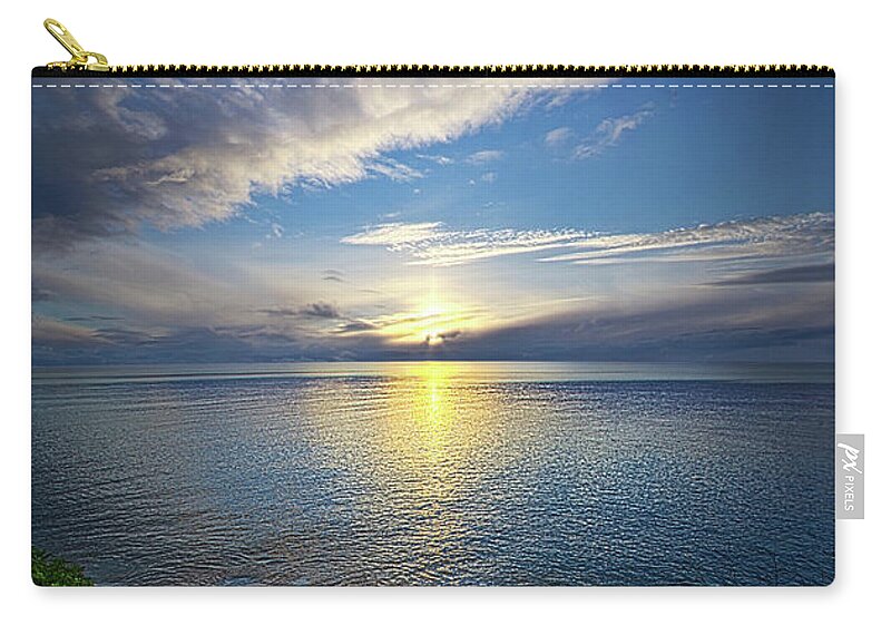 Summer Zip Pouch featuring the photograph Biding Time by Phil Koch