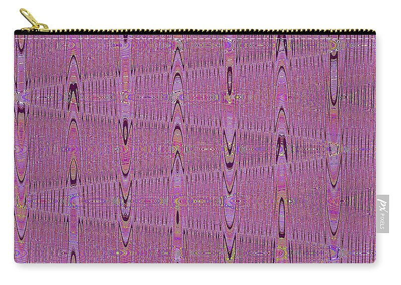 Big Branch Down Abstract Zip Pouch featuring the digital art Big Branch Down Abstract by Tom Janca