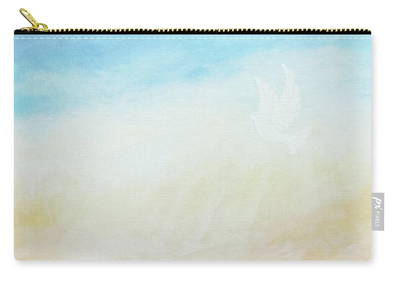 Blessing Carry-all Pouch featuring the painting Blessed by Linda Bailey
