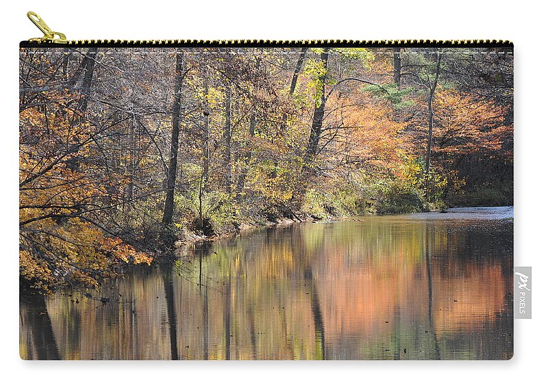 Landscape Zip Pouch featuring the photograph Blushing Beauty by Jack Harries
