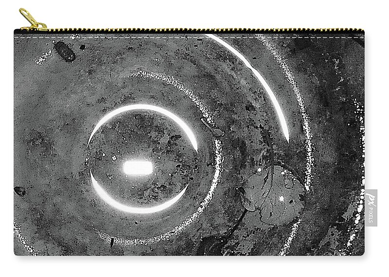 Circle Carry-all Pouch featuring the photograph Bottom of the Barrel by Ted Keller