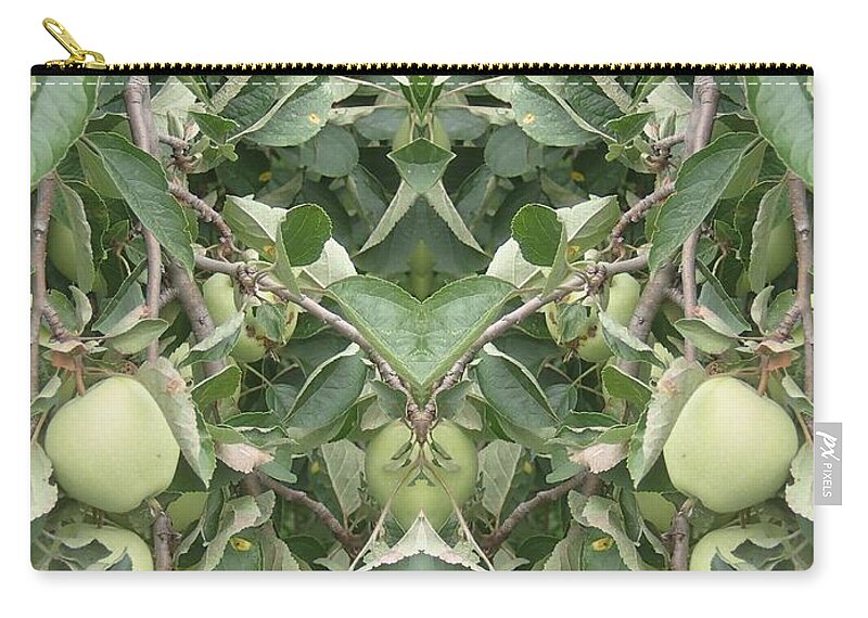 Apples Zip Pouch featuring the photograph Bounty by Christina Verdgeline