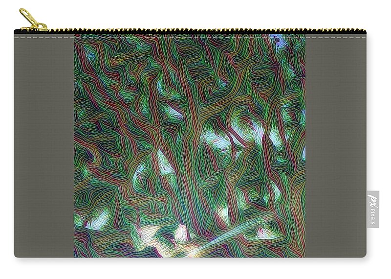 Abstract Zip Pouch featuring the photograph Branches by Jenny Revitz Soper