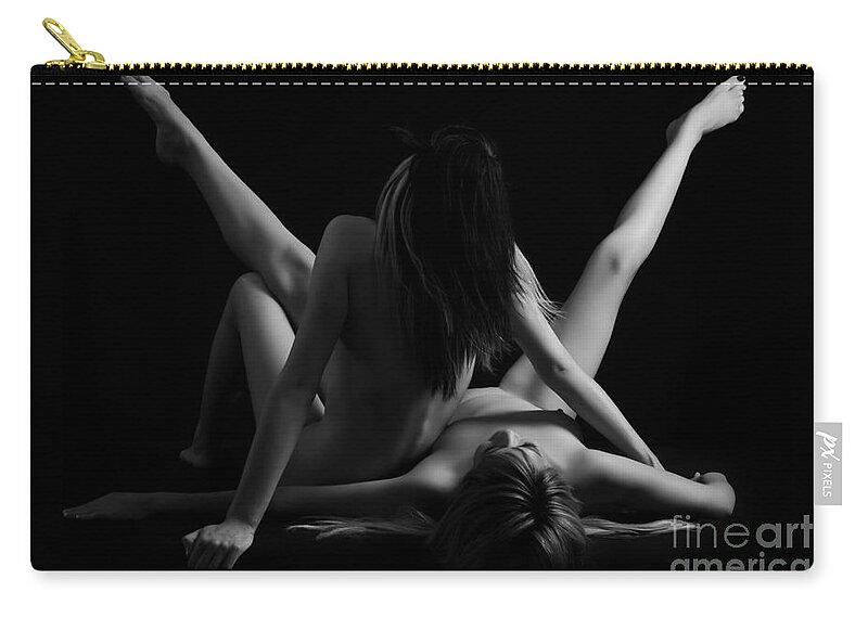 Artistic Photographs Carry-all Pouch featuring the photograph Breaking glimpse by Robert WK Clark