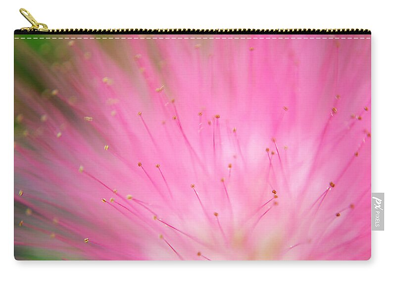 Flower Zip Pouch featuring the photograph Breaking Loose by Melanie Moraga