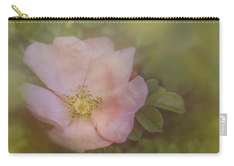 Rose Zip Pouch featuring the photograph Brighter Shades of Morning by Elvira Pinkhas