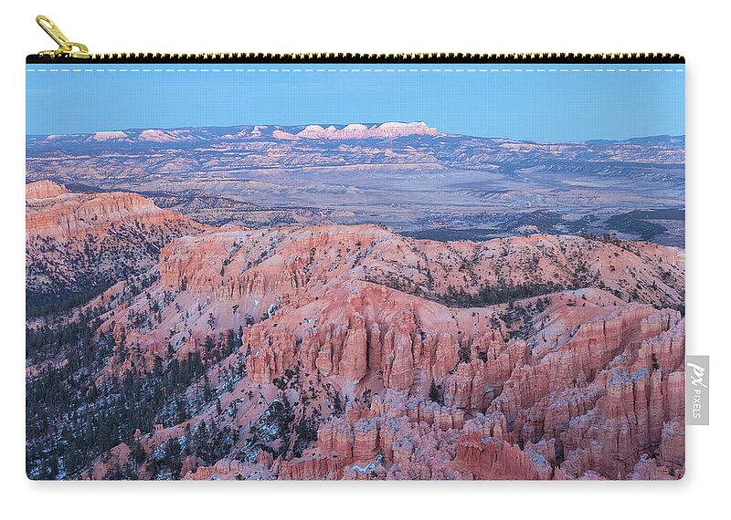 Bryce Canyon National Park Zip Pouch featuring the photograph Bryce At Dusk by Jonathan Nguyen